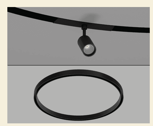 BESPOKE 20MM CIRCULAR TRACK SPOT